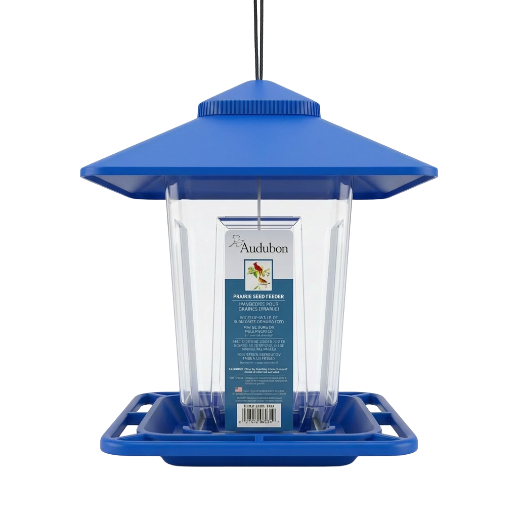 Audubon Prairie Seed Feeder, Color: Blue