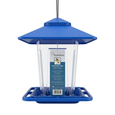 audubon prairie seed feeder for attracting backyard songbirds
