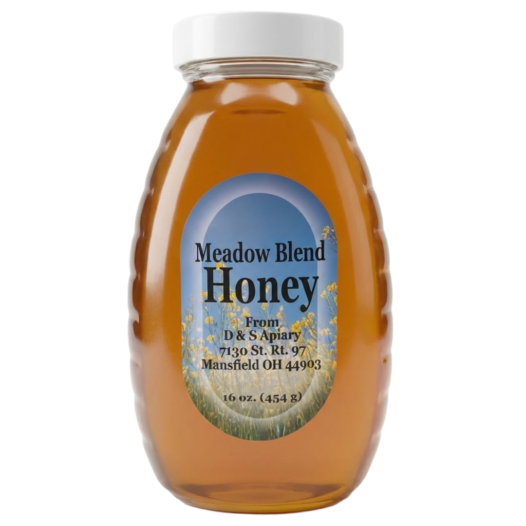 Meadow Blend Honey 16 oz Liberty FHG Galion