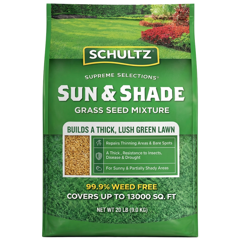 Schultz® Sun &amp; Shade Mix Grass Seed 20 lb