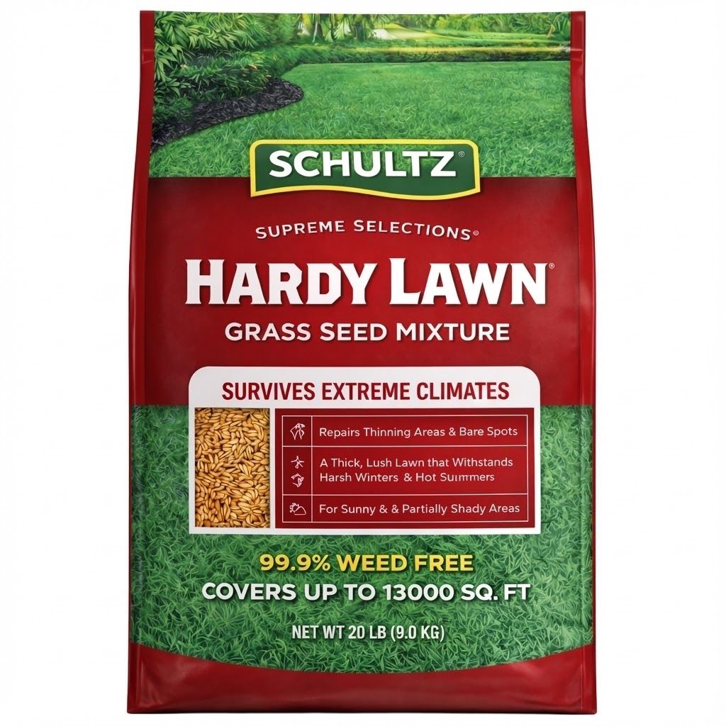 Schultz® Hardy Lawn Mix Grass Seed 20 lb