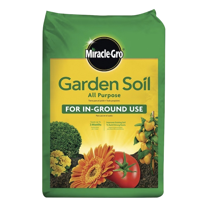 miracle gro garden soil for in ground planting projects