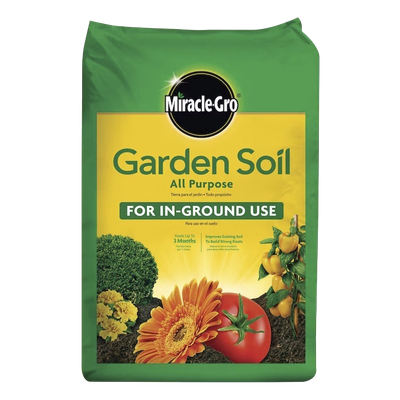 Miracle-Gro All Purpose Garden Soil 1 cf miracle gro garden soil for in ground planting projects