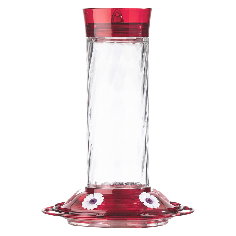 Diamond Glass Hummingbird Feeder with Ant Moat 30 oz Liberty Farm Home &amp; Garden Galion Ohio