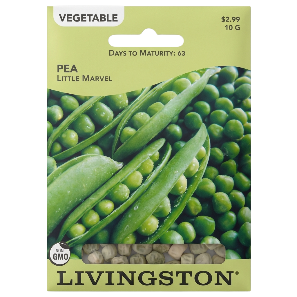 Pea Little Marvel seeds in Galion for sweet, high-yield spring harvests.