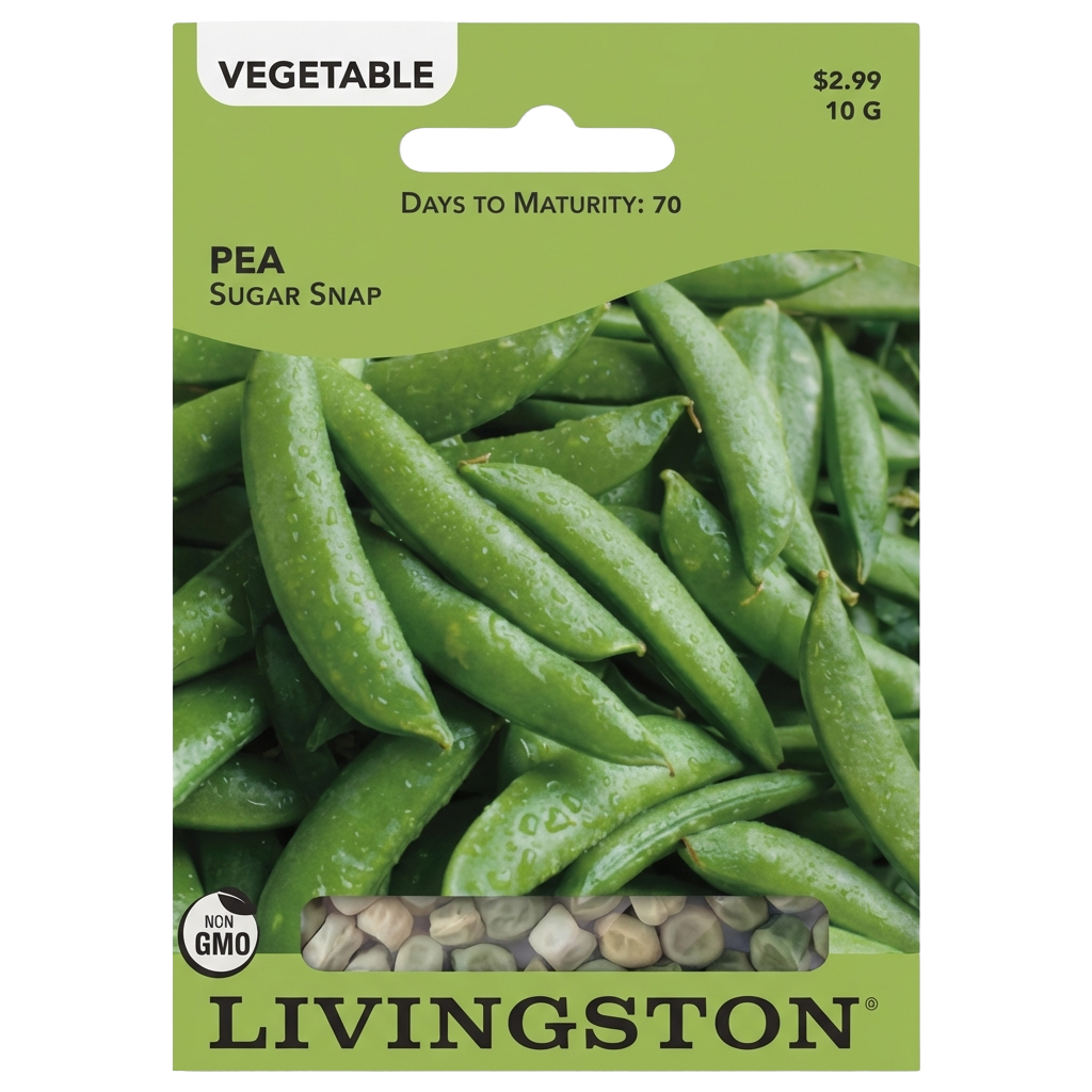Livingston Seed Pea (Sugar Snap) 10 g