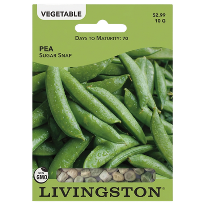 Livingston Seed Pea (Sugar Snap) 10 g