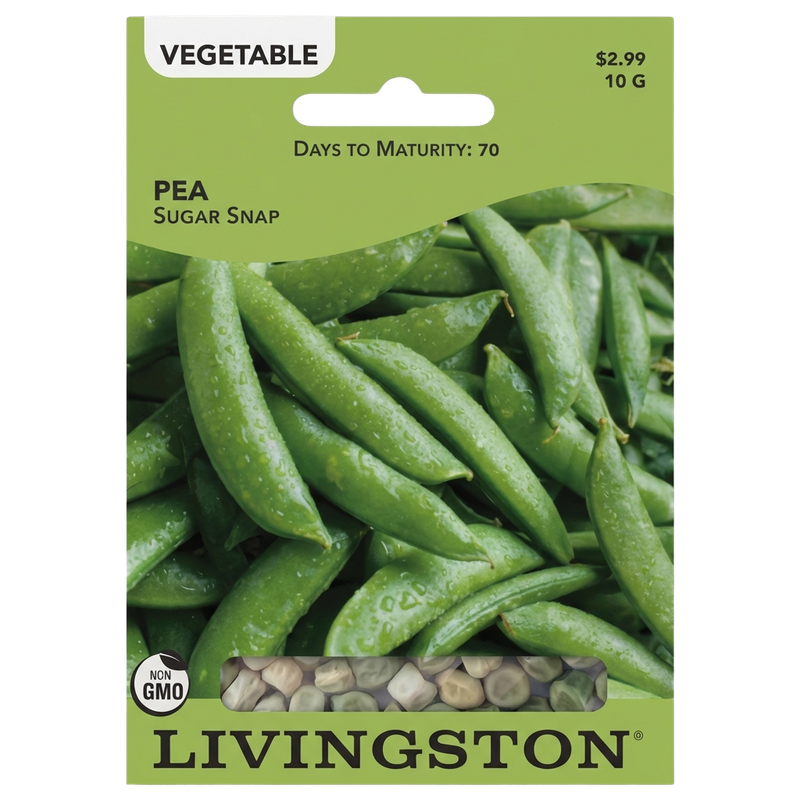 Livingston Seed Pea (Sugar Snap) 10 g