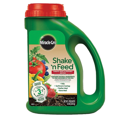 Miracle-Gro Shake 'n Feed Tomato Fruit &amp; Vegetable plant food available in Galion, OH.