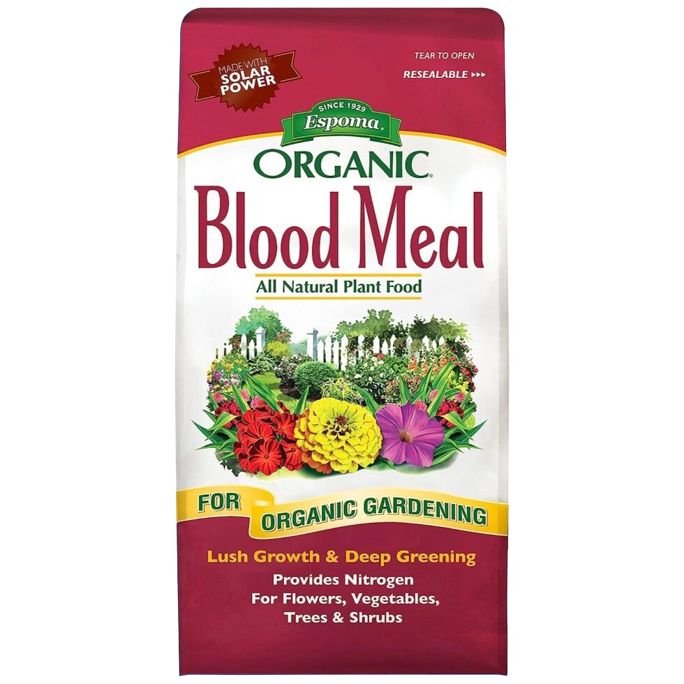 Espoma Organic Blood Meal 3 lb nitrogen booster for gardens in New Washington, OH