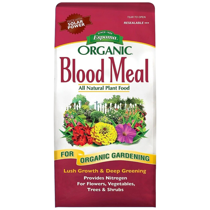 Espoma Organic Blood Meal 3 lb nitrogen booster for gardens in New Washington, OH