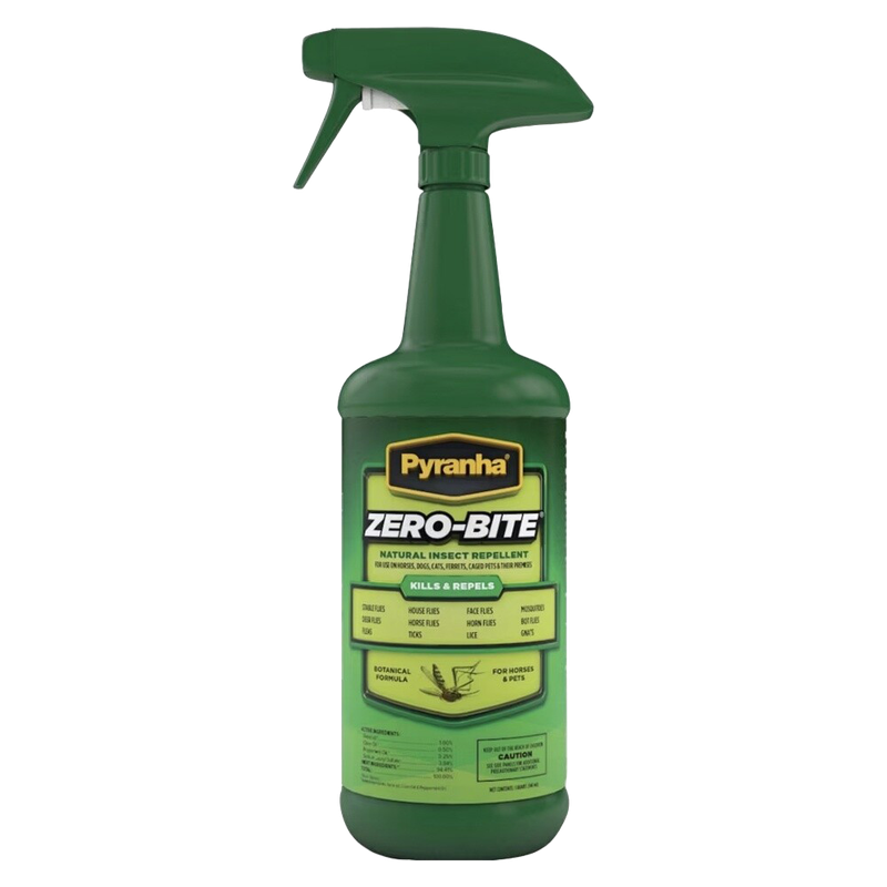 Pyranha Zero-Bite Natural Insect Spray RTU 32 oz available at Liberty FHG Galion OH