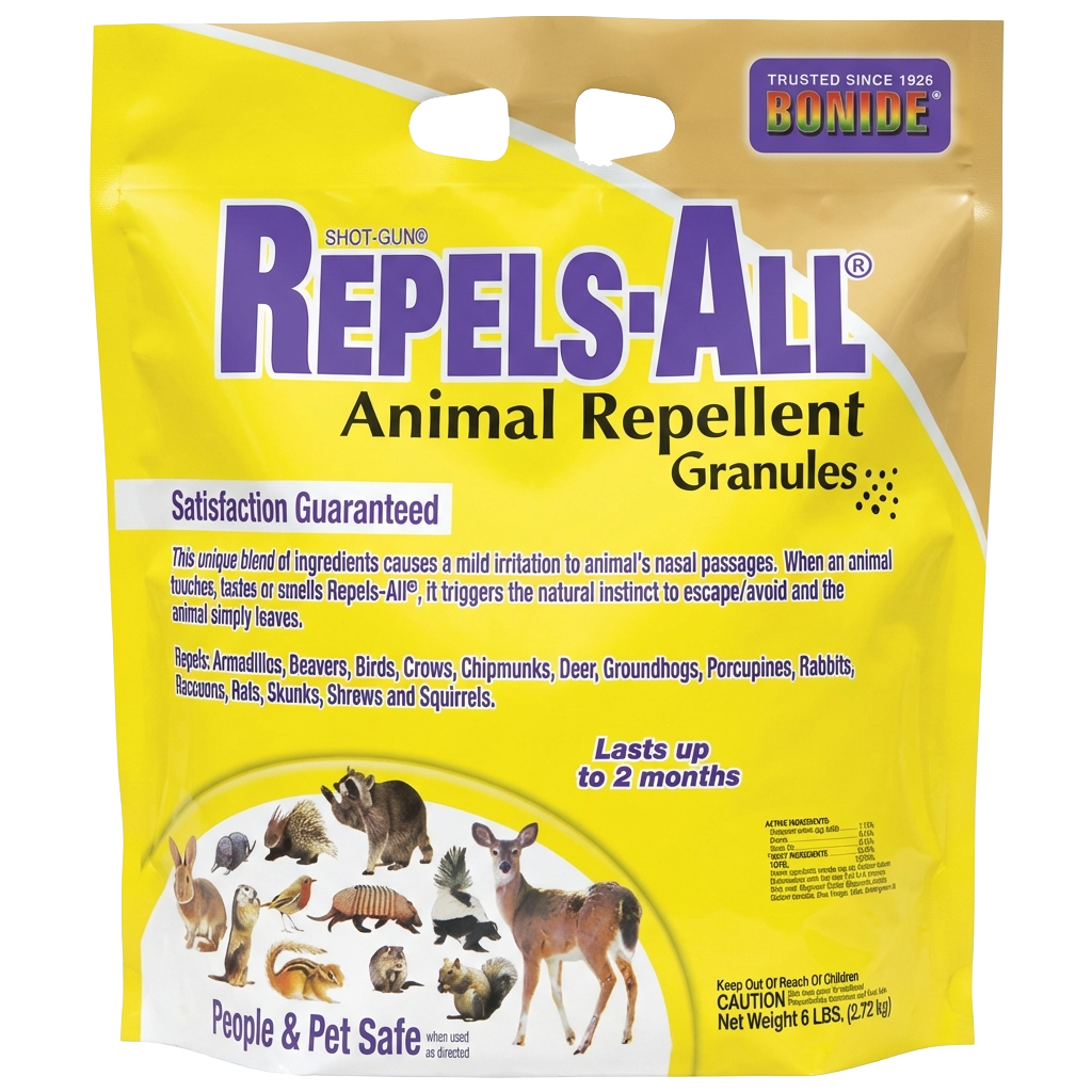 Repels-All Animal Repellent Granules 6 lb available at Liberty FHG Galion OH