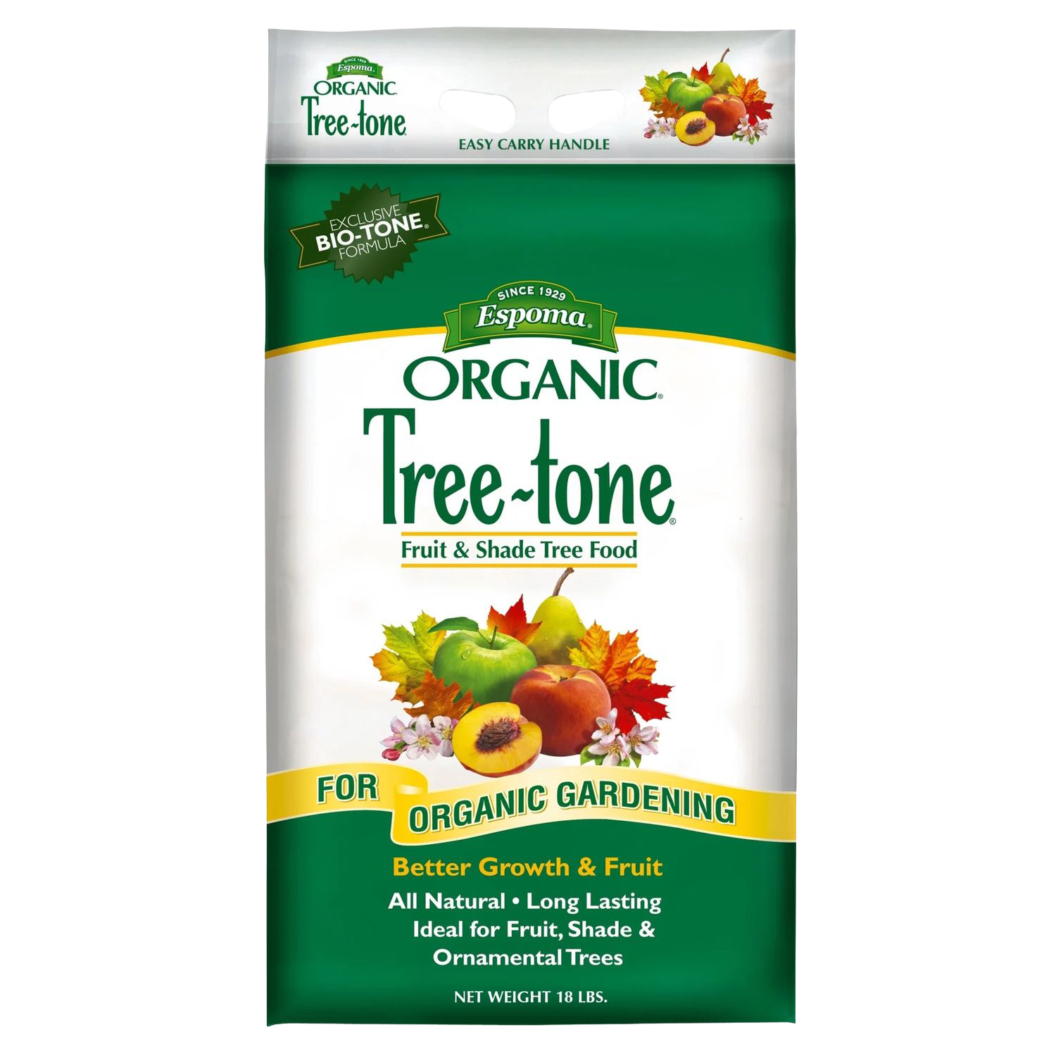 Espoma Organic Tree-tone 18 lb bag for shade tree health in New Washington, OH