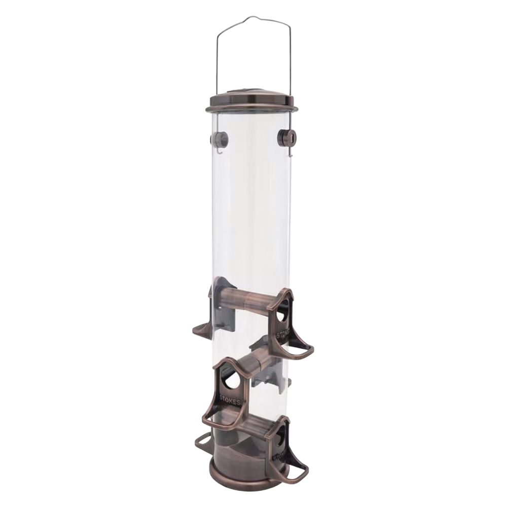 More Birds Jumbo Seed Feeder - Copper Liberty FHG Galion