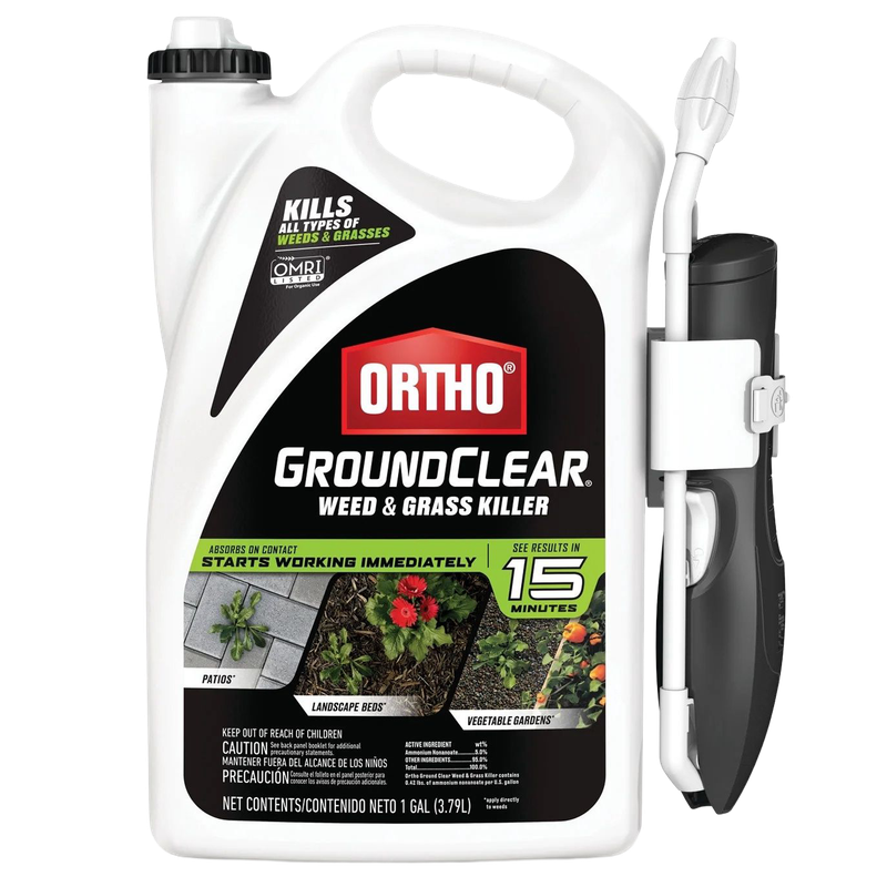 Ortho GroundClear Weed and Grass Killer Ready-to-Use (1-Gallon)