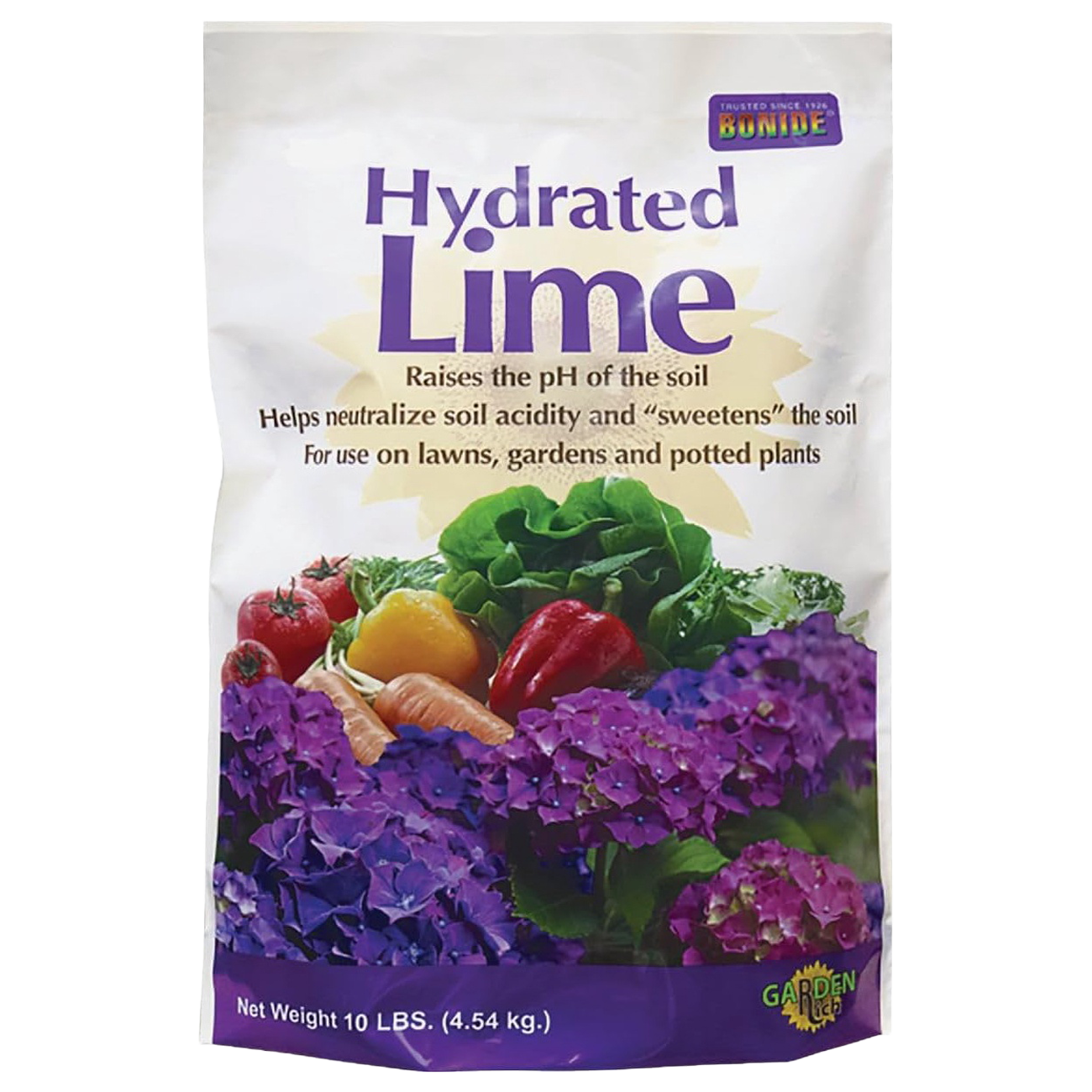 Front view of Bonide Hydrated Lime 10 lb — LibertyFHG Galion OH