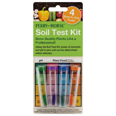 Ferry-Morse Soil Test Kit retail package front view