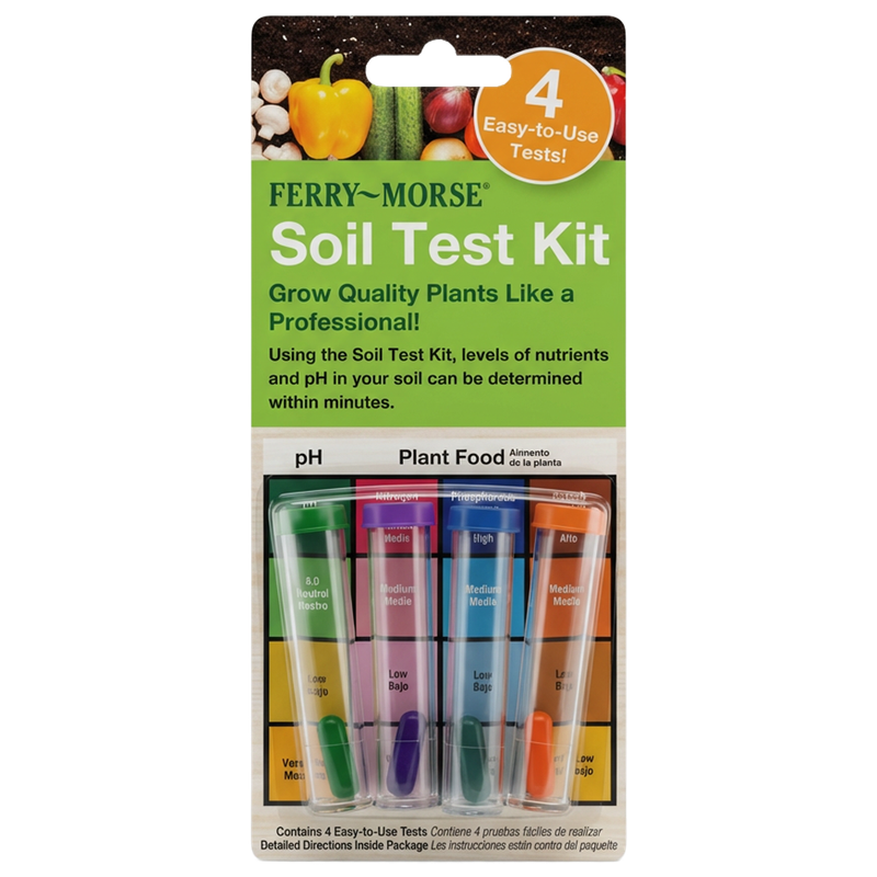 Ferry-Morse Soil Test Kit retail package front view