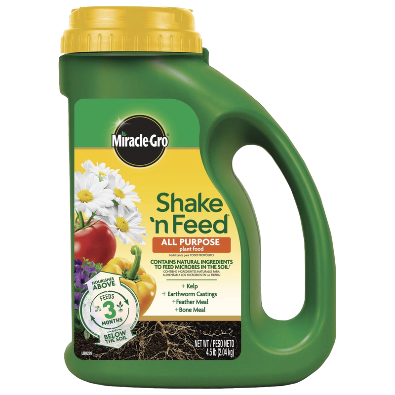 Miracle-Gro Shake 'n Feed All Purpose 4.5 lb shaker bottle in Mount Gilead, OH