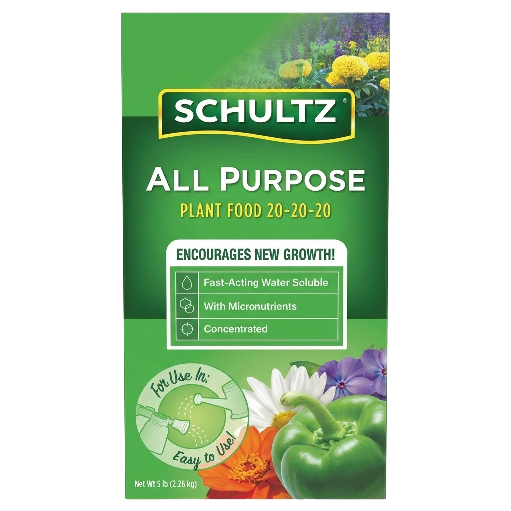 Schultz All Purpose 5 lb water soluble fertilizer for home gardens in Lexington, OH