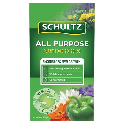 Schultz All Purpose 5 lb water soluble fertilizer for home gardens in Lexington, OH