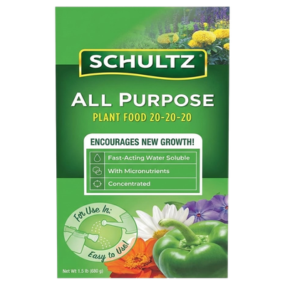 Schultz All Purpose water soluble plant food for flower beds in Bucyrus, OH