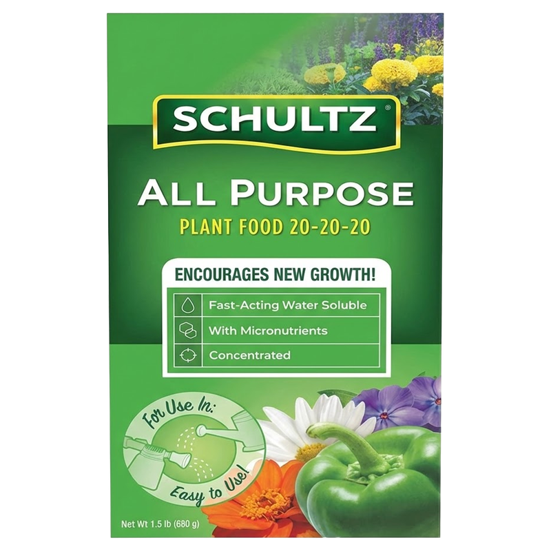 Schultz All Purpose water soluble plant food for flower beds in Bucyrus, OH