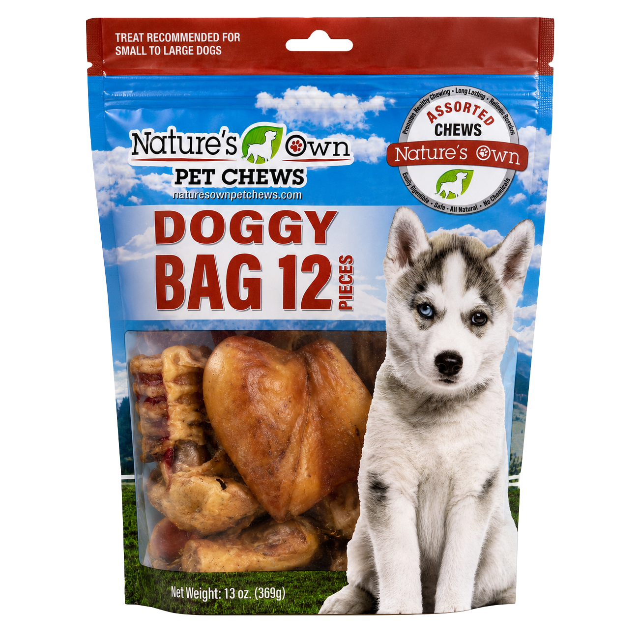Nature's Own Doggy Bag  Assorted 12-Pack available at Liberty FHG Galion OH