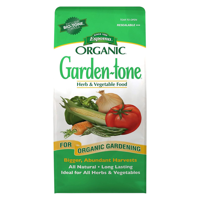 Espoma Organic Garden-tone 4 lb bag for vegetable gardens in Mount Gilead, OH