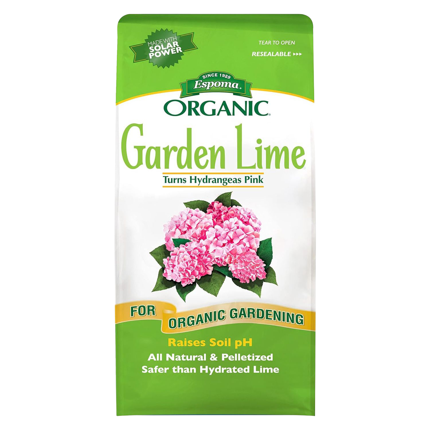 Espoma Organic Garden Lime 5 lb bag for raising soil pH in Ontario, OH