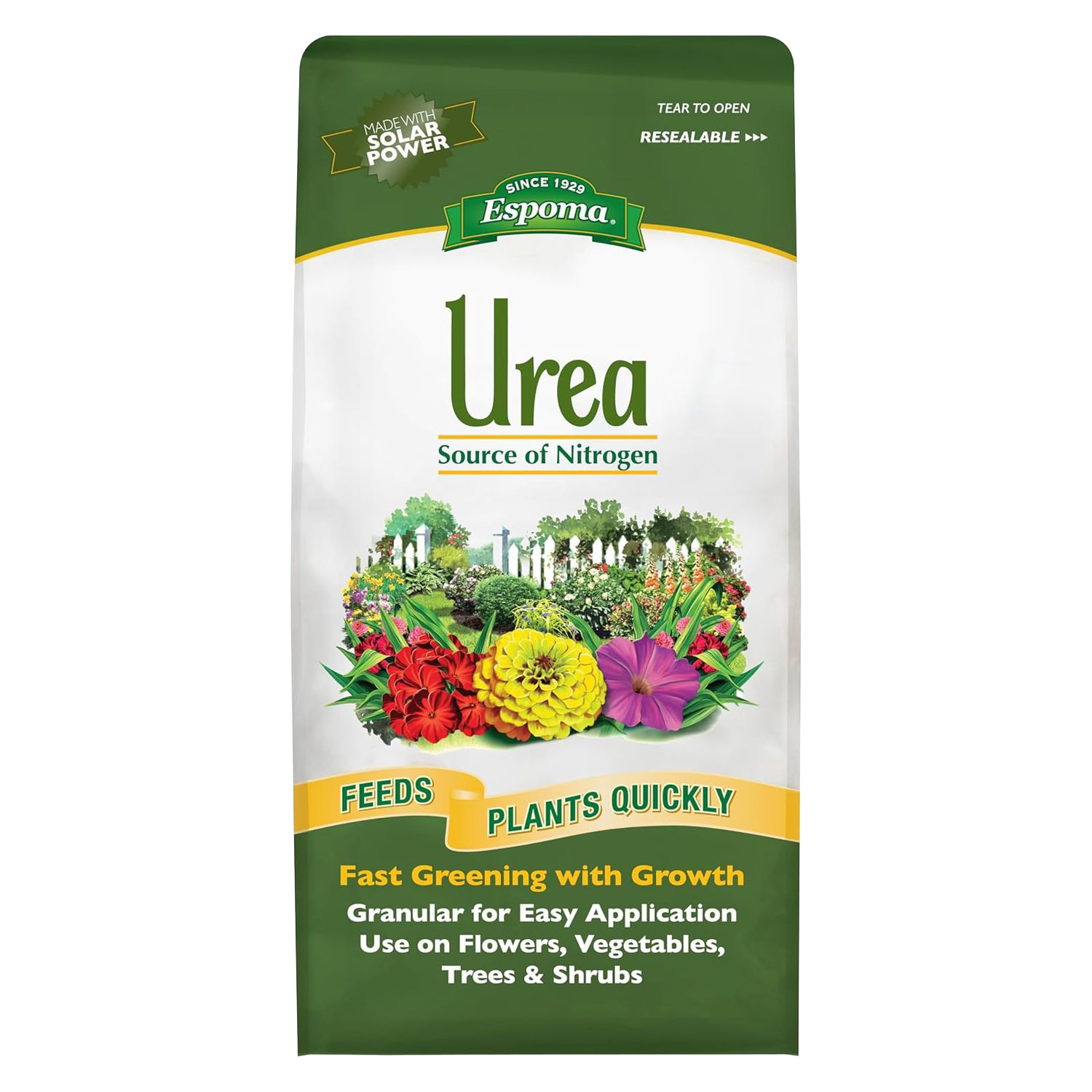 Espoma Organic Urea 4 lb bag for high-nitrogen feeding in Mount Gilead, OH
