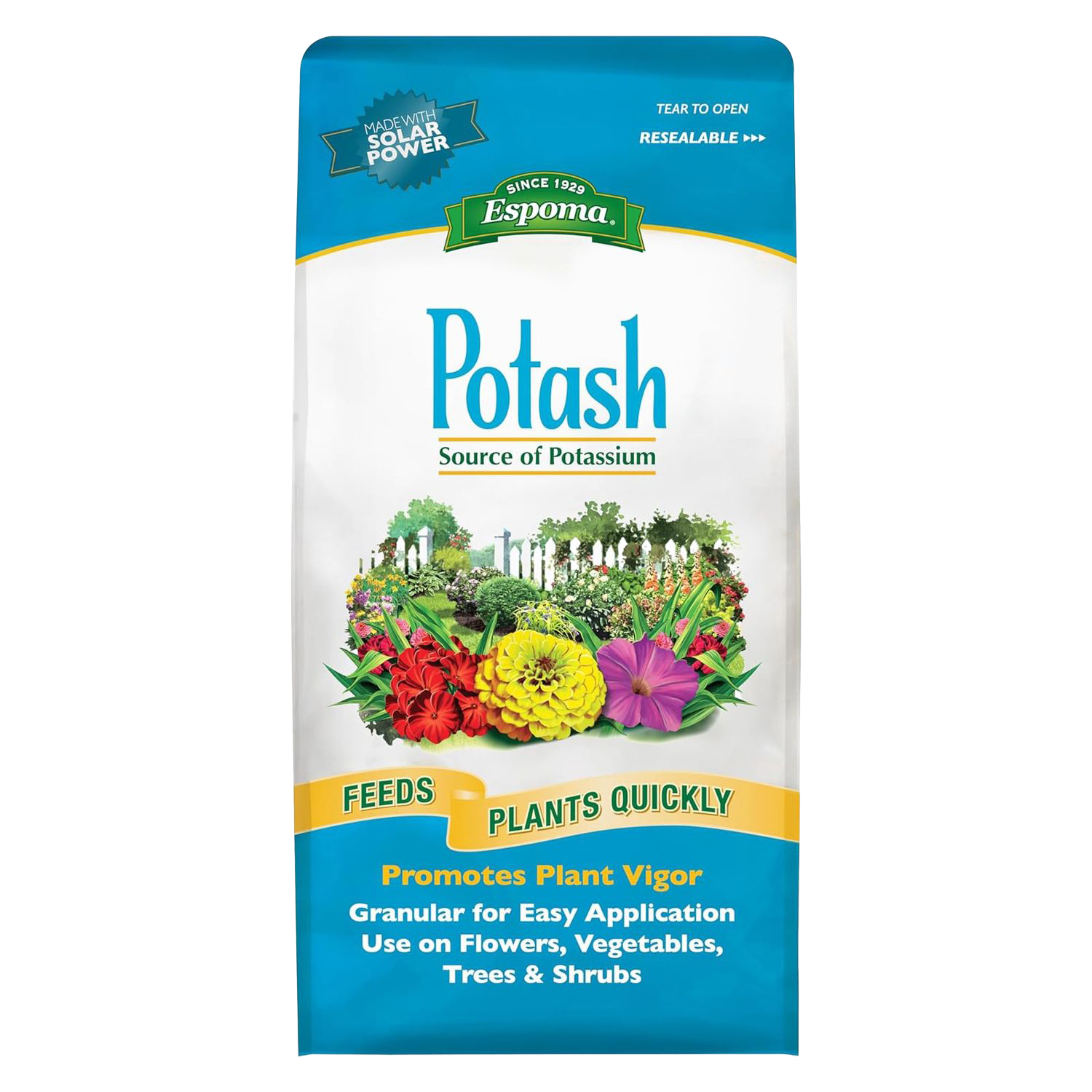 Espoma Organic Potash 6 lb bag for plant winter hardiness in Ontario, OH