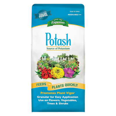 Espoma Organic Potash 6 lb bag for plant winter hardiness in Ontario, OH