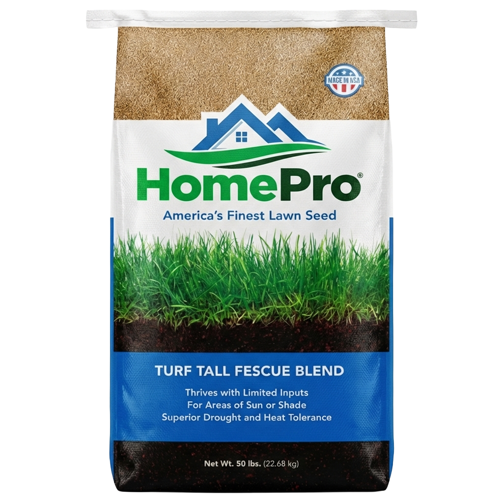 Home Pro Turf Tall Fescue Blend (50 lb) available at Liberty FHG Galion OH