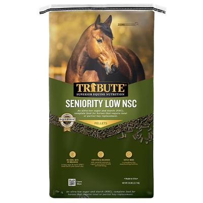 Kalmbach Seniority Low NSC horse feed for sale in Mount Gilead, OH