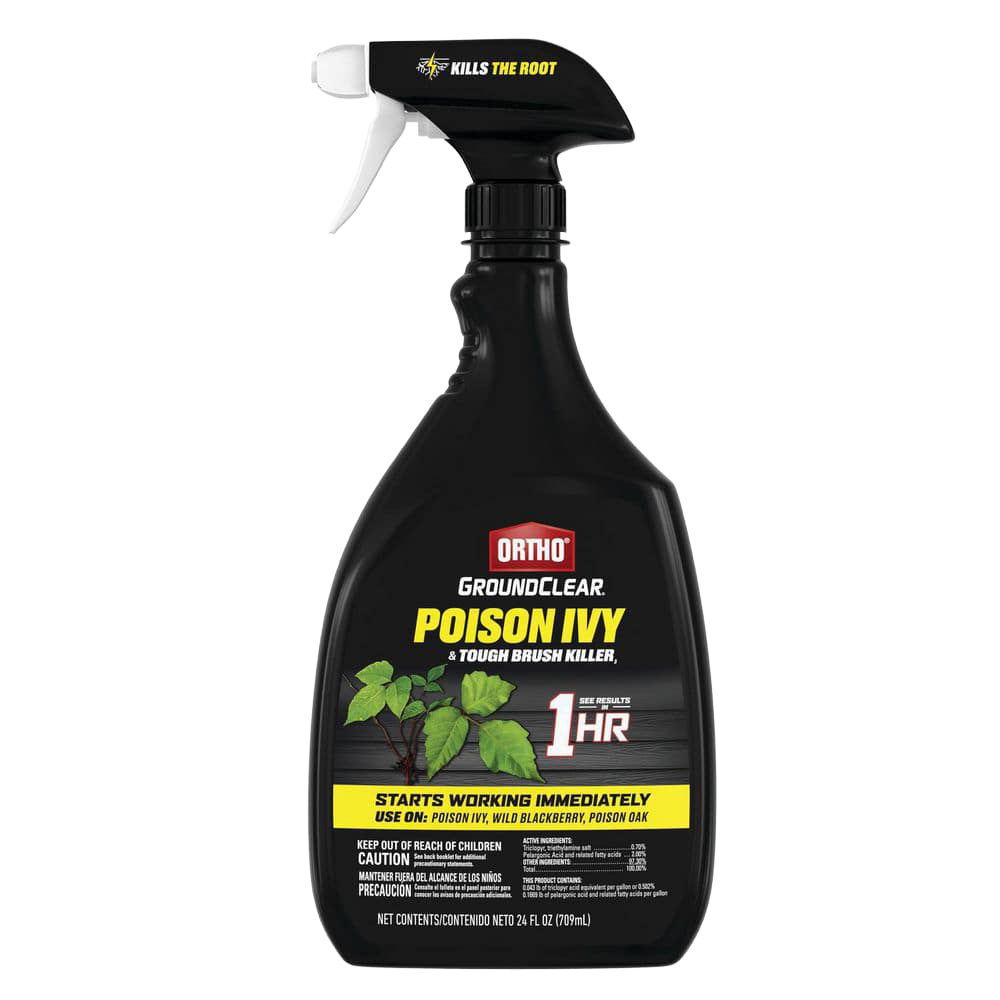 Front view of Ortho GroundClear Poison Ivy and Tough Brush Killer3 24 fl oz — LibertyFHG Galion OH