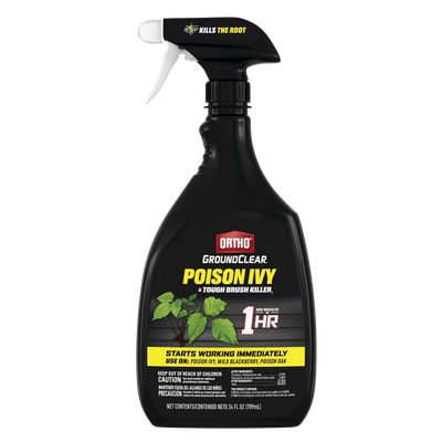 Front view of Ortho GroundClear Poison Ivy and Tough Brush Killer3 24 fl oz — LibertyFHG Galion OH