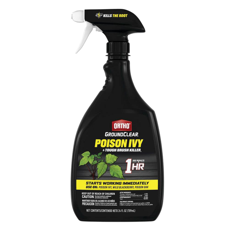 Front view of Ortho GroundClear Poison Ivy and Tough Brush Killer3 24 fl oz — LibertyFHG Galion OH