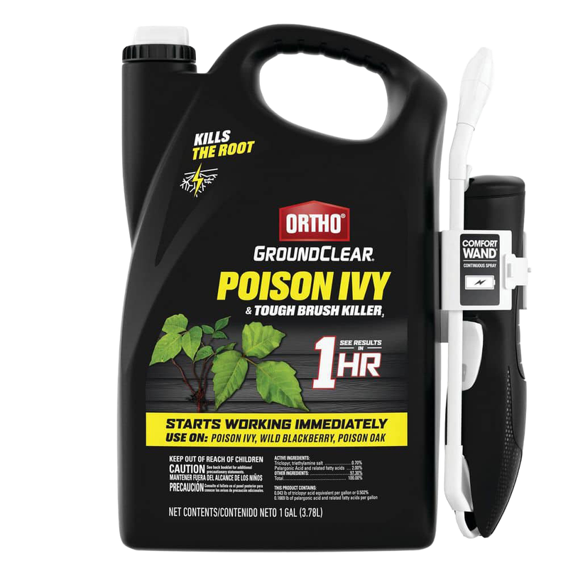 Front view of Ortho GroundClear poison ivy and tough brush killer 1 gallon — LibertyFHG Galion OH