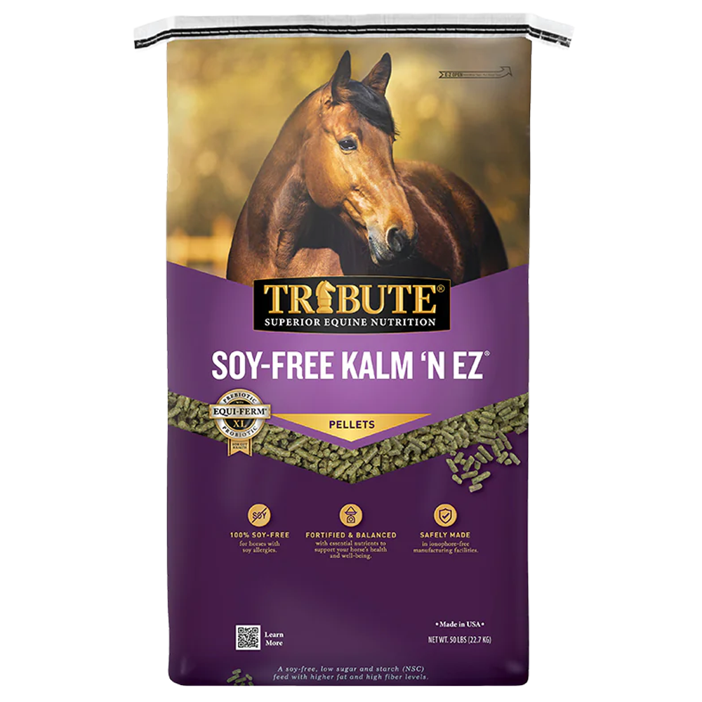 Kalmbach Kalm 'N EZ Soy-Free horse feed for sale in Galion, OH
