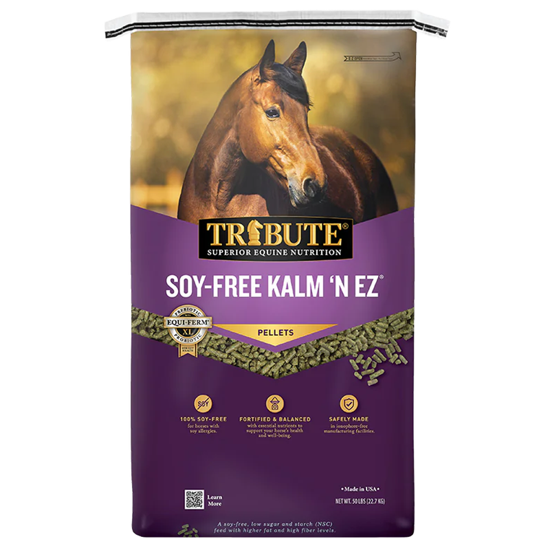 Kalmbach Kalm 'N EZ Soy-Free horse feed for sale in Galion, OH