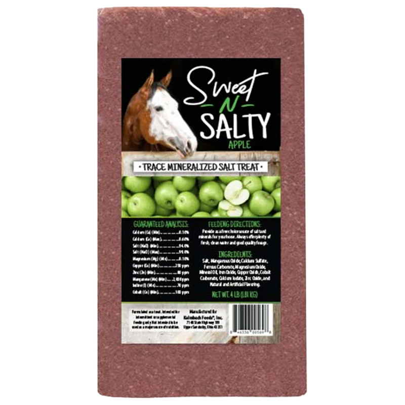 Kalmbach Sweet N Salty Apple horse salt brick in Galion, OH