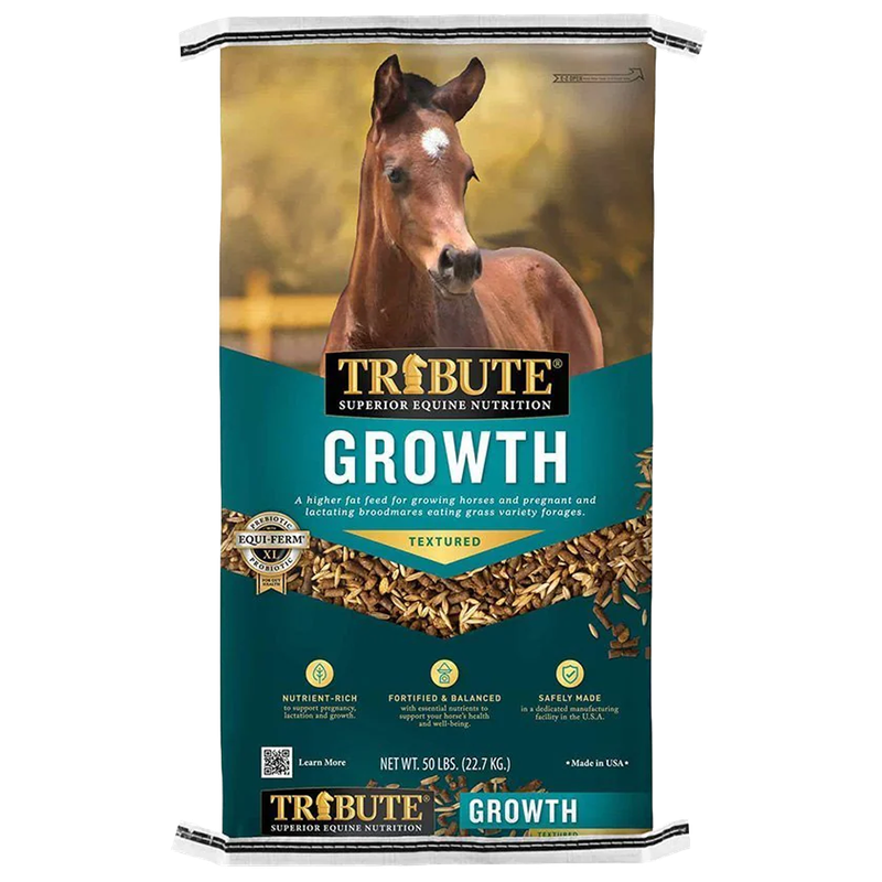 Kalmbach Growth Textured equine feed for young horses in Crestline