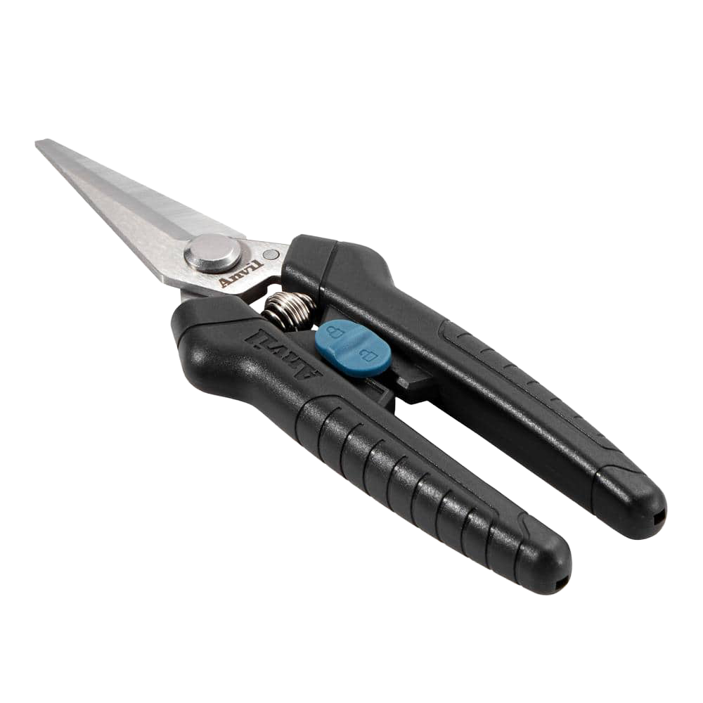 Anvil 7-inch pruning snips for delicate floral trimming in Galion, OH.
