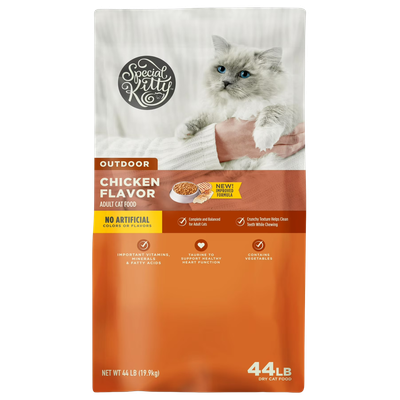 Special Kitty Outdoor Formula Dry Cat Food 44 lb bag available in Galion, OH.