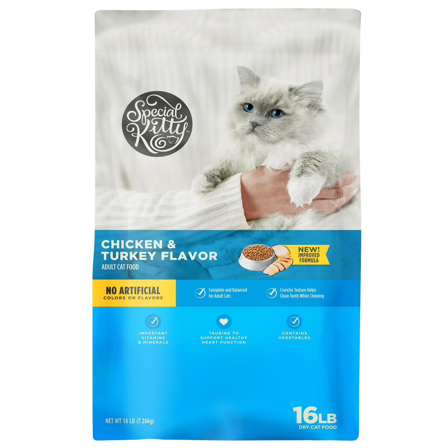 Special Kitty Complete Nutrition Dry Cat Food 16 lb bag available in Galion, OH.