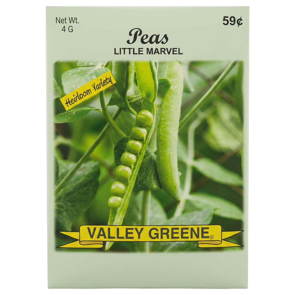Peas Little Marvel heirloom garden seeds for backyard planting in Galion.