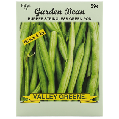 Burpee Stringless Green Pod garden bean seeds for home vegetable patches in Galion.