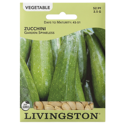 Zucchini Garden Spineless seeds in Galion for high-yield, non-GMO summer harvests.